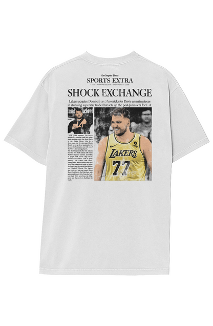 LUKA DONCIC LAKERS TEE (Double Sided)