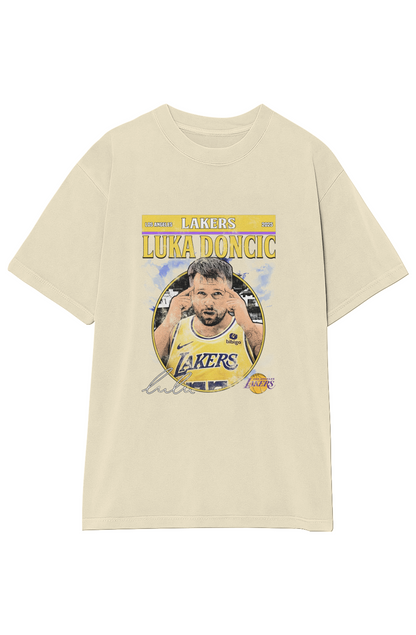 LUKA DONCIC LAKERS TEE (Double Sided)