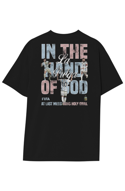  LIONEL MESSI HAND OF GOD TEE (Double Sided)