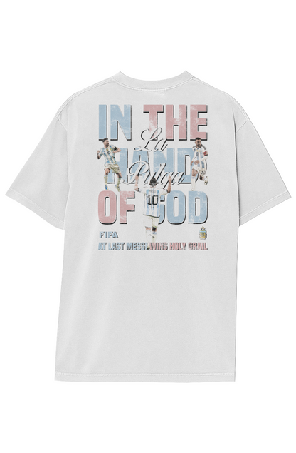 LIONEL MESSI HAND OF GOD TEE (Double Sided)