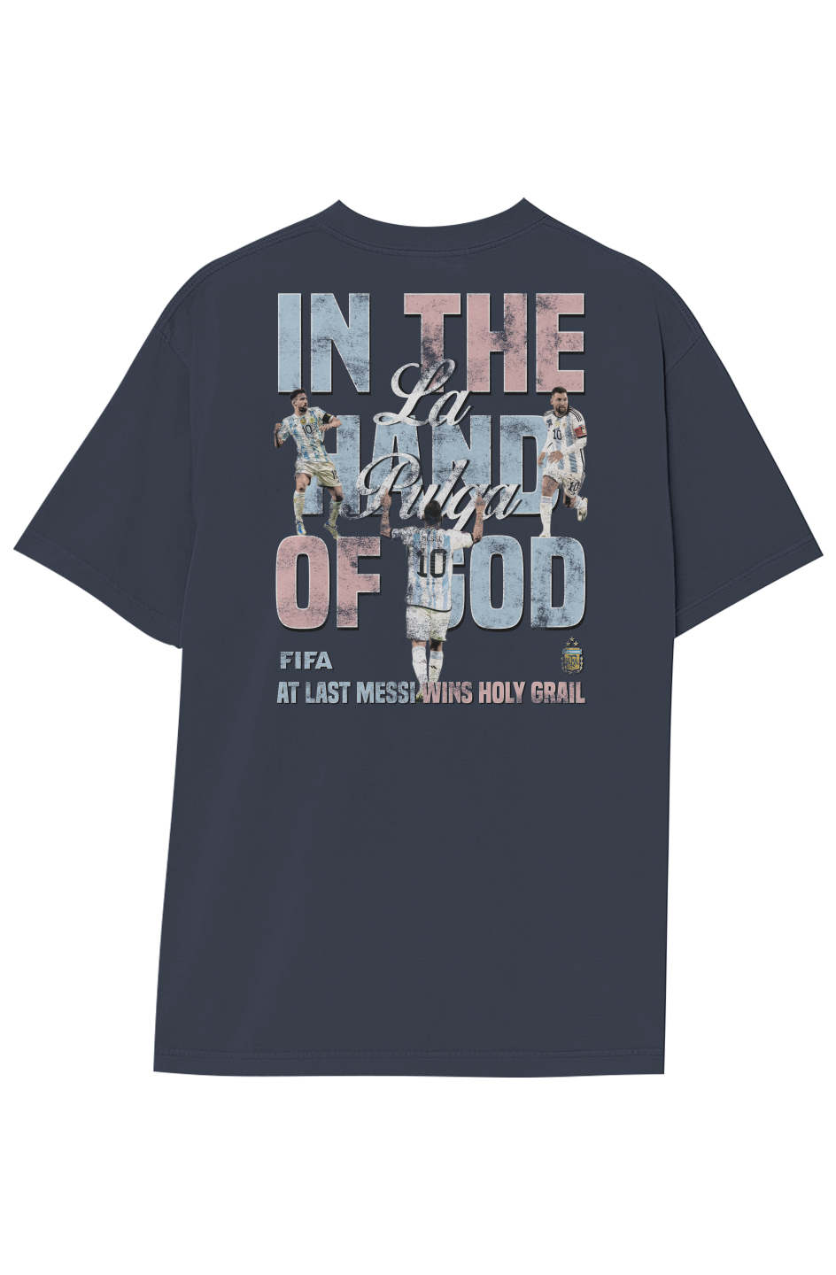  LIONEL MESSI HAND OF GOD TEE (Double Sided)