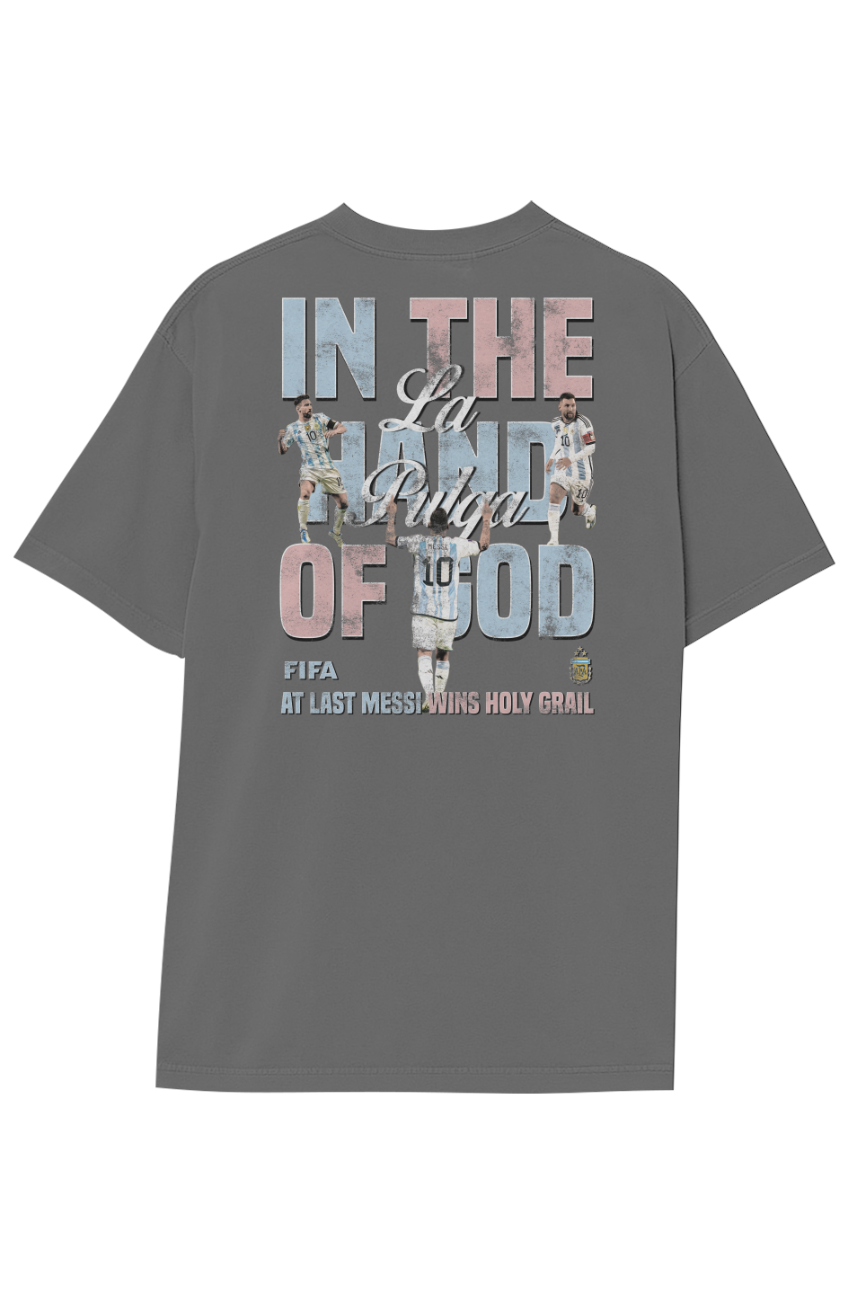 LIONEL MESSI HAND OF GOD TEE (Double Sided)