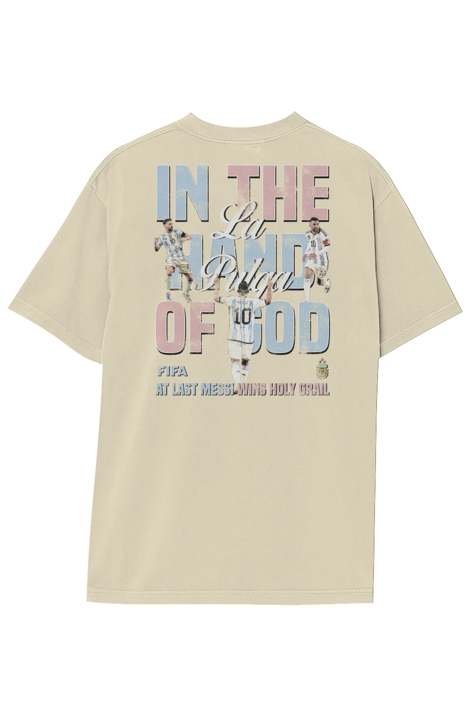 LIONEL MESSI HAND OF GOD TEE (Double Sided)