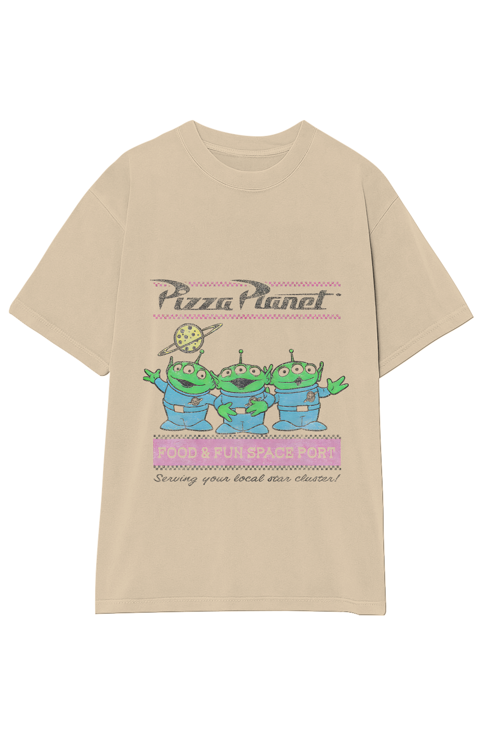 TOY STORY - PIZZA PLANET TEE III (DOUBLE SIDED)