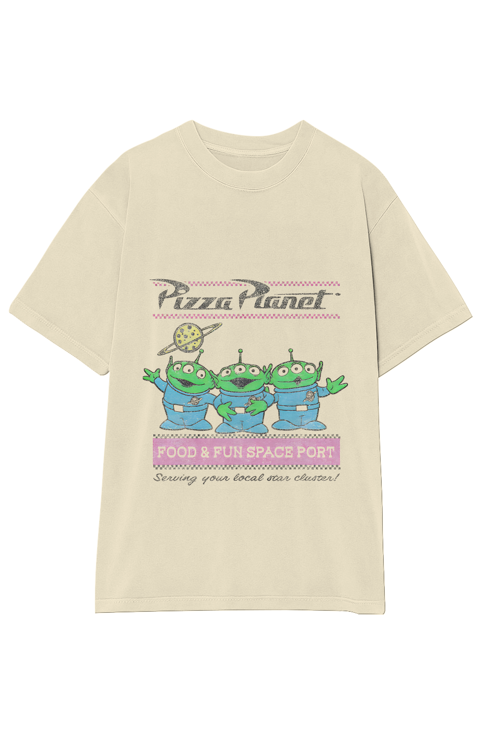 TOY STORY - PIZZA PLANET TEE III (DOUBLE SIDED)