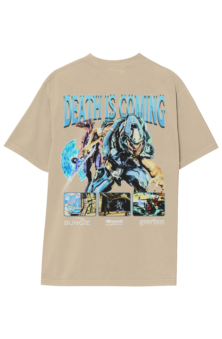 HALO: COMBAT EVOLVED 2001 VINTAGE TEE (Double Sided)