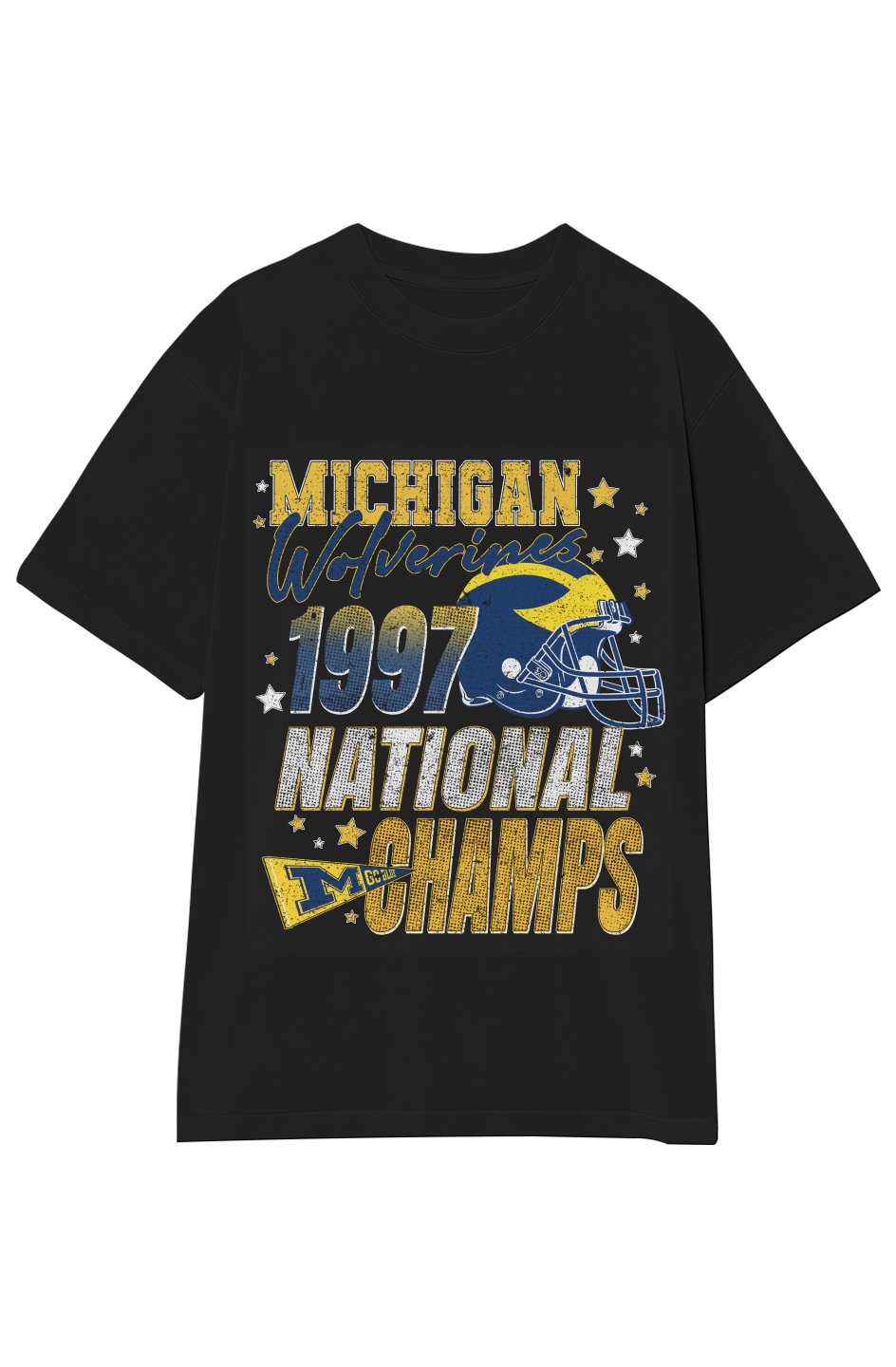 WOLVERINES VINTAGE 1997 NATIONAL CHAMPS TEE