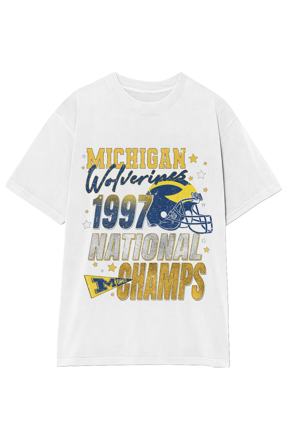 WOLVERINES VINTAGE 1997 NATIONAL CHAMPS TEE