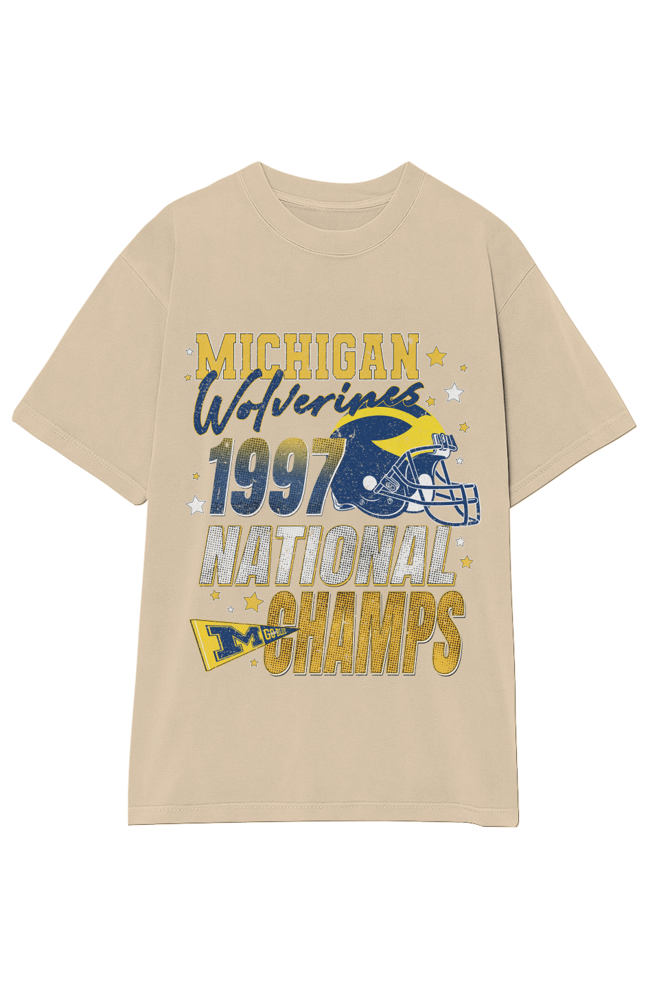 WOLVERINES VINTAGE 1997 NATIONAL CHAMPS TEE