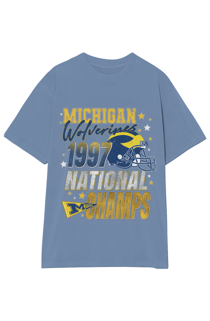 WOLVERINES VINTAGE 1997 NATIONAL CHAMPS TEE