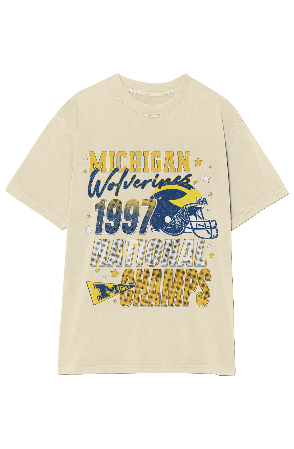 WOLVERINES VINTAGE 1997 NATIONAL CHAMPS TEE
