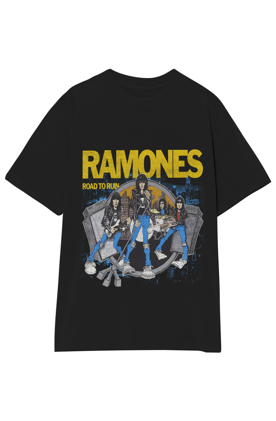 RAMONES ROAD TO RUIN VINTAGE TEE