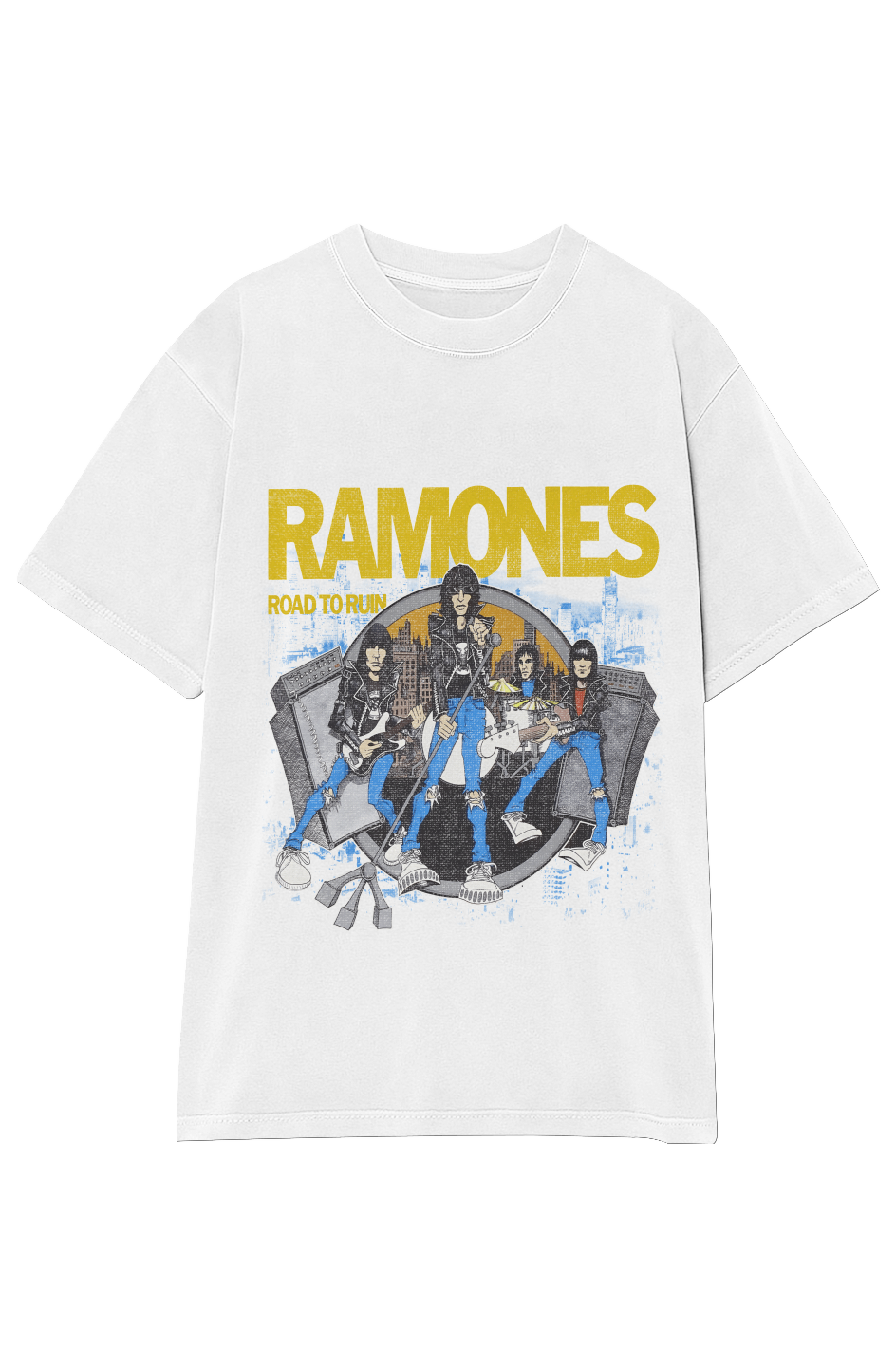 RAMONES ROAD TO RUIN VINTAGE TEE