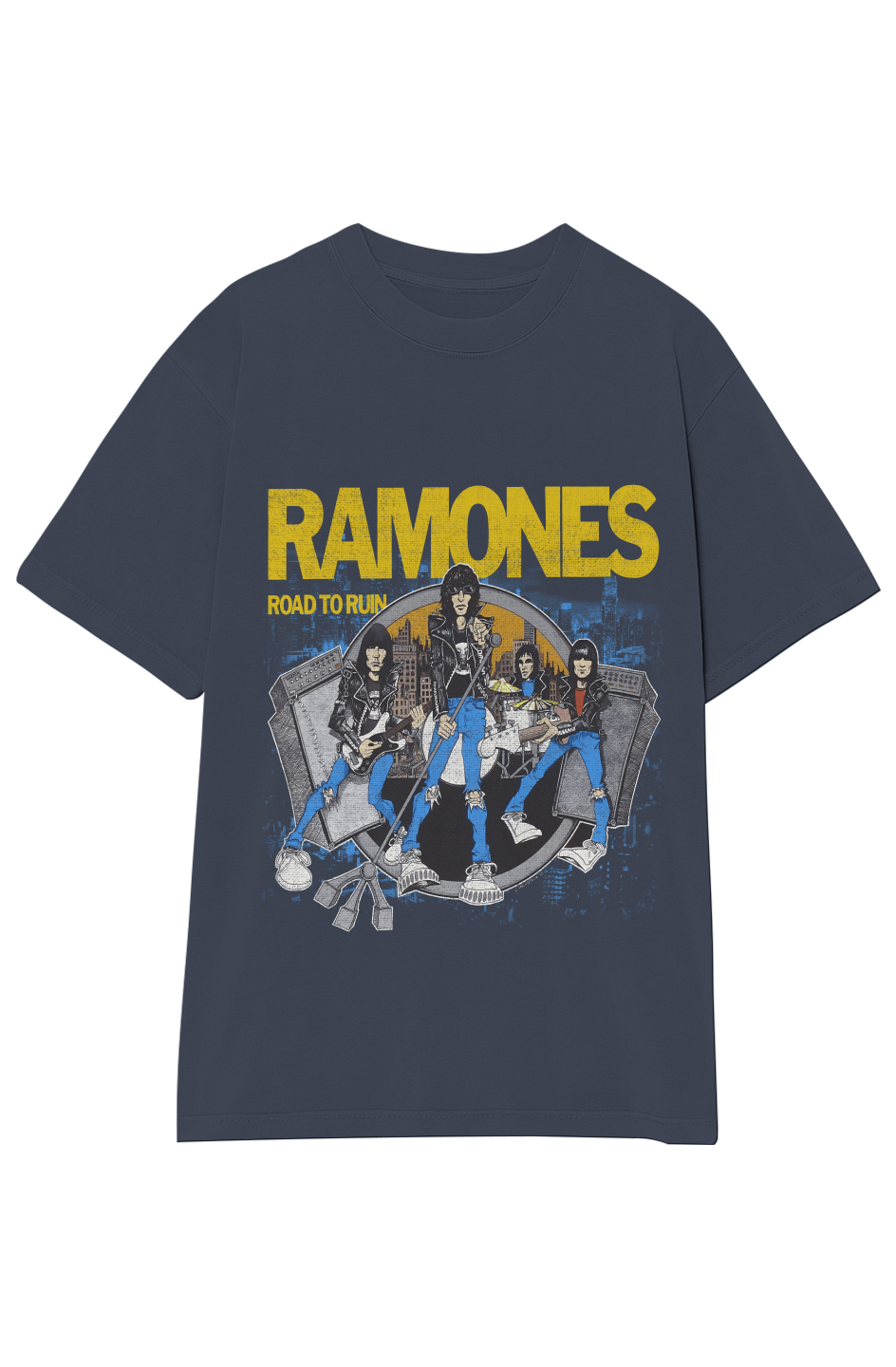 RAMONES ROAD TO RUIN VINTAGE TEE