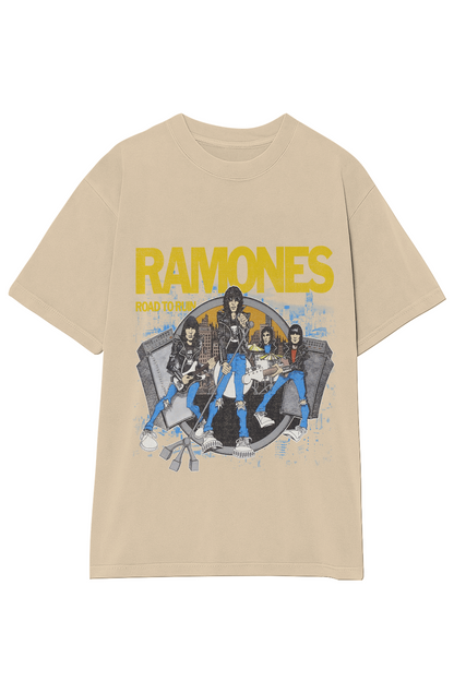 RAMONES ROAD TO RUIN VINTAGE TEE