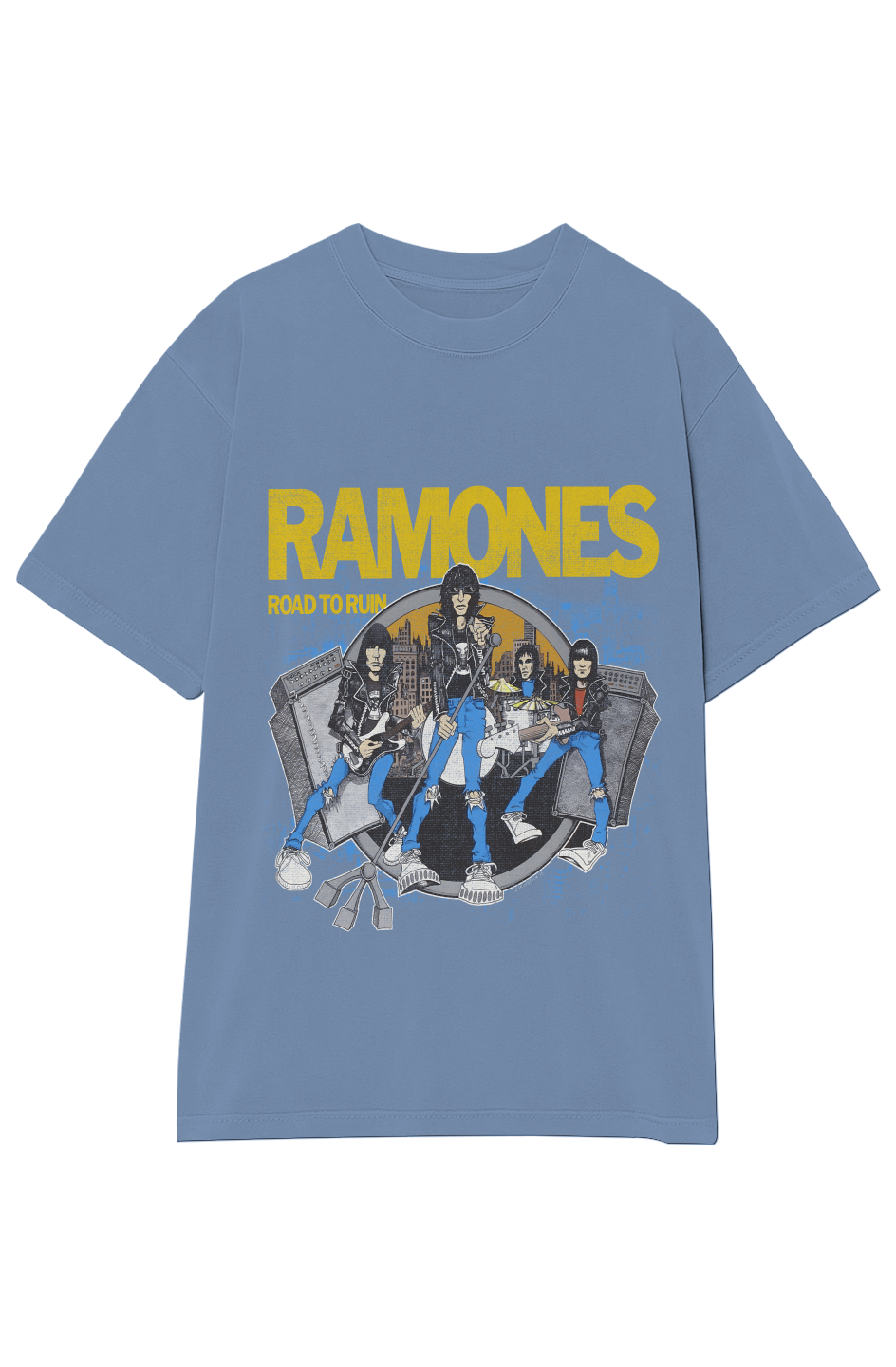 RAMONES ROAD TO RUIN VINTAGE TEE