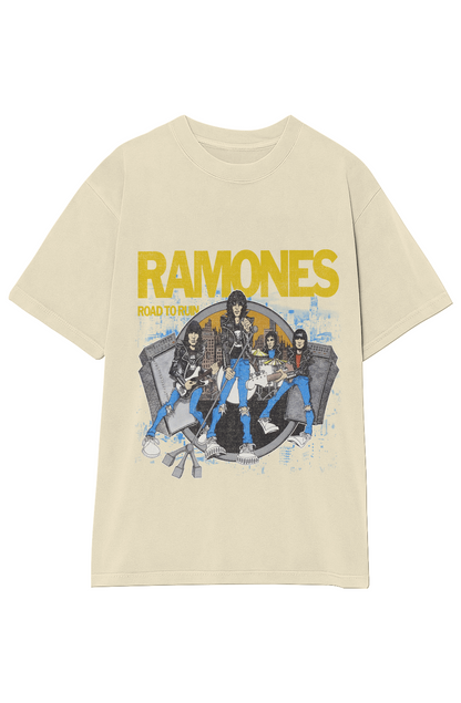 RAMONES ROAD TO RUIN VINTAGE TEE