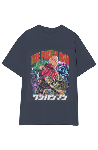 ONE PUNCH MAN: SAITAMA VINTAGE TEE (Double Sided)