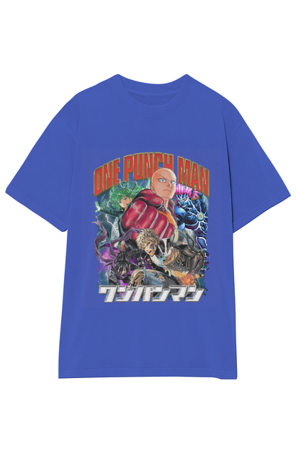 ONE PUNCH MAN: SAITAMA VINTAGE TEE (Double Sided)