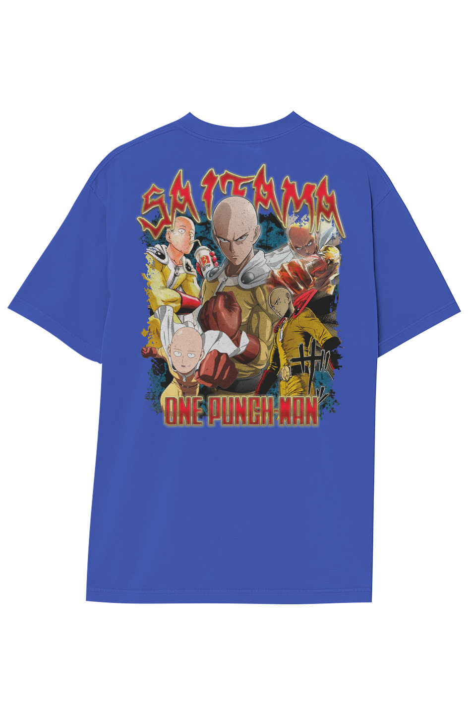 ONE PUNCH MAN: SAITAMA VINTAGE TEE (Double Sided)