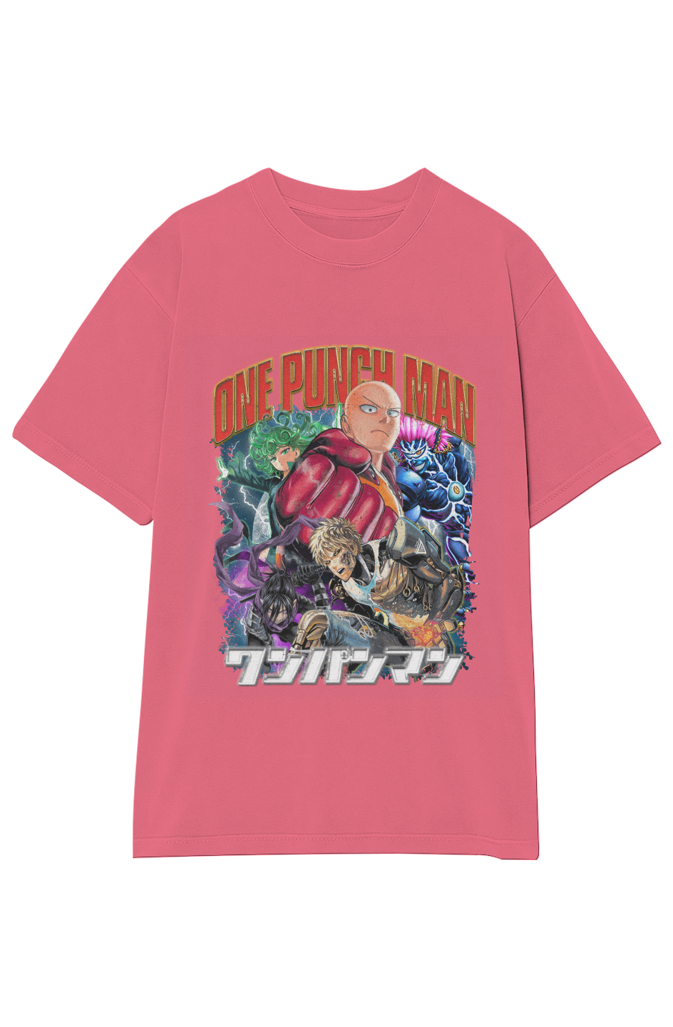 ONE PUNCH MAN: SAITAMA VINTAGE TEE (Double Sided)