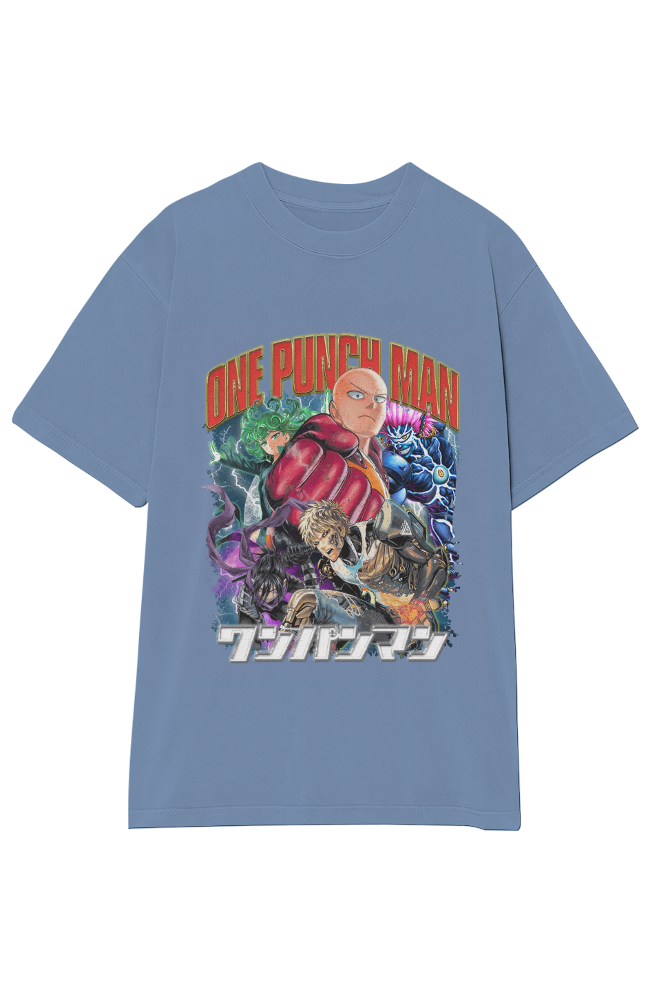 ONE PUNCH MAN: SAITAMA VINTAGE TEE (Double Sided)