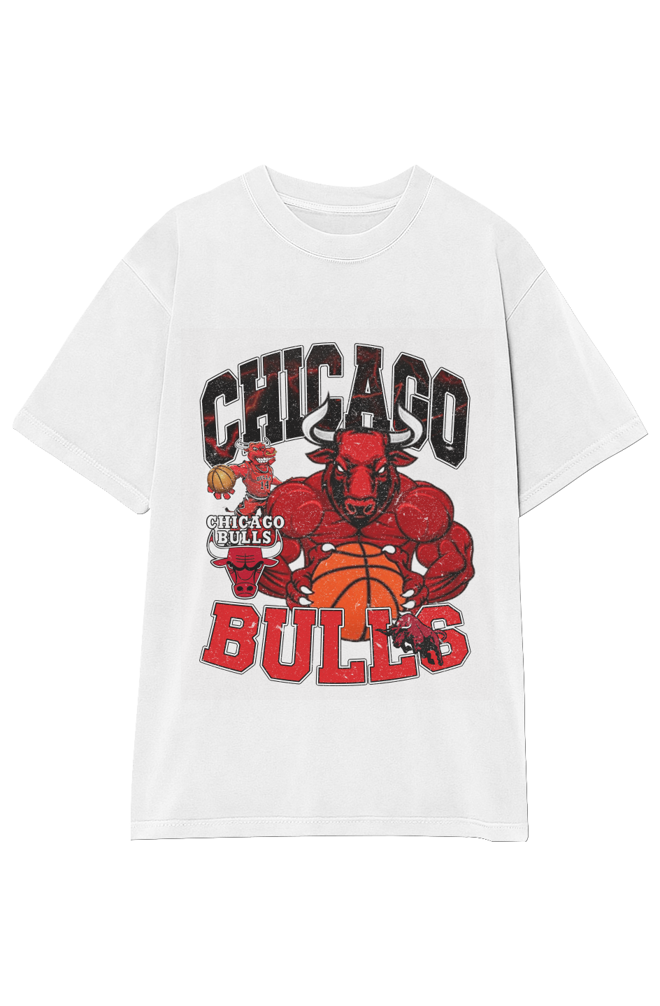CHICAGO BULLS VINTAGE TEE