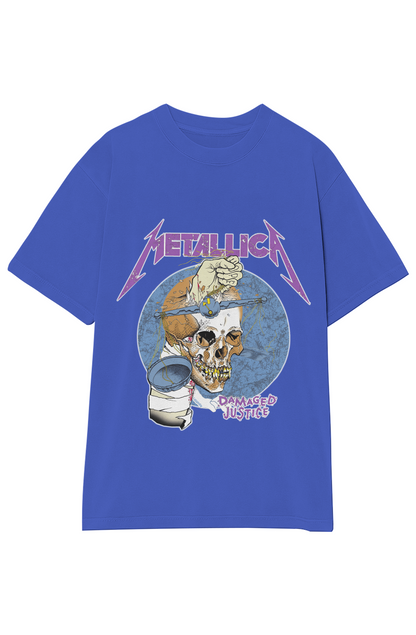 METALLICA DAMAGED JUSTICE TEE