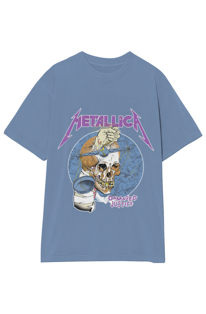METALLICA DAMAGED JUSTICE TEE