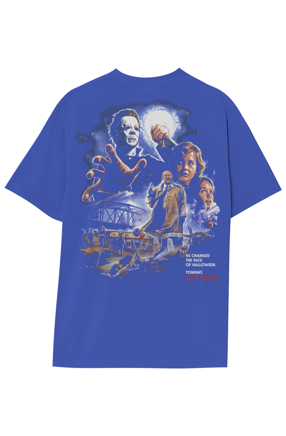 MICHAEL MYERS HE'S BACK TEE (Double Sided)