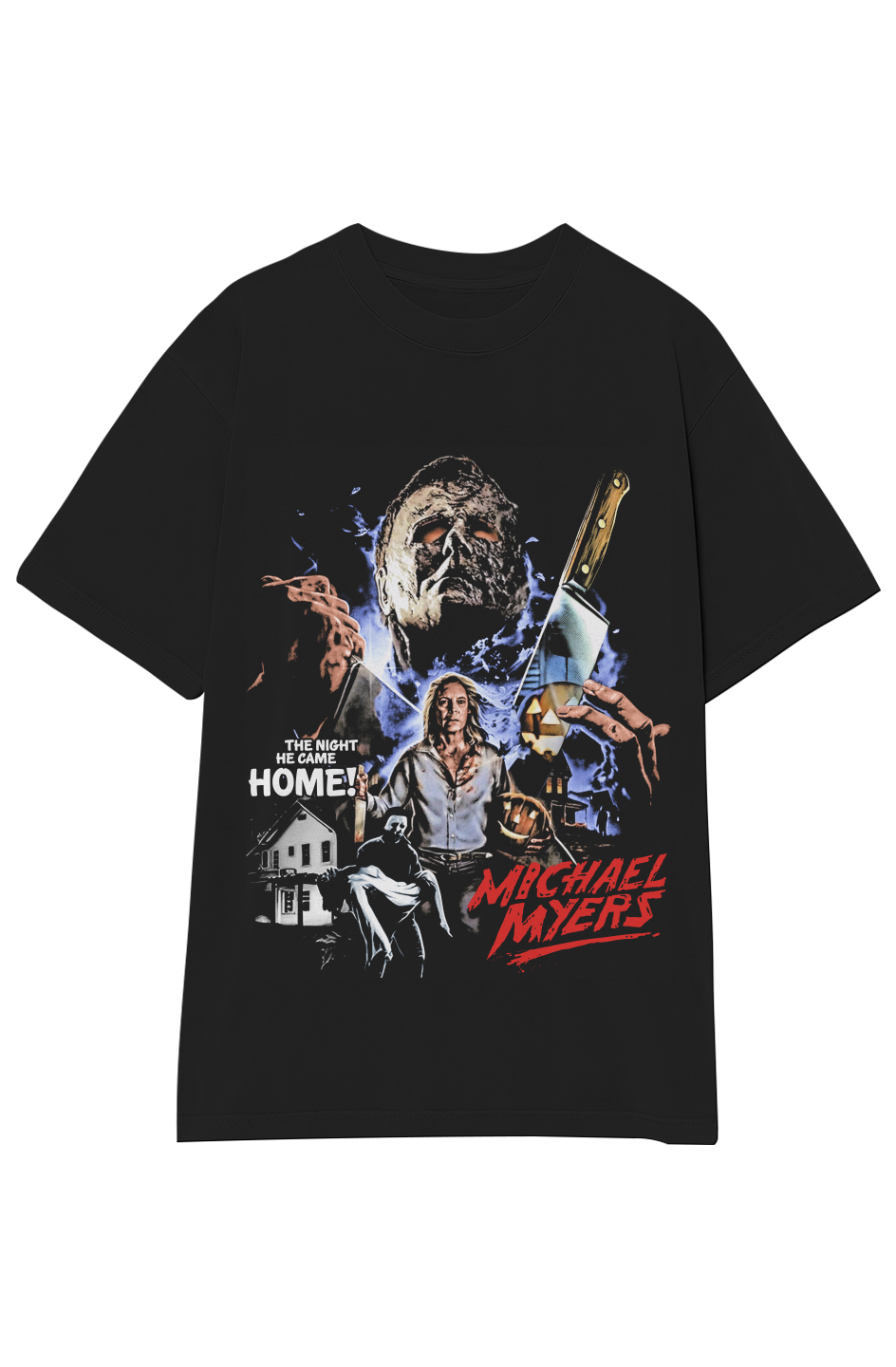 MICHAEL MYERS HE'S BACK TEE (Double Sided)