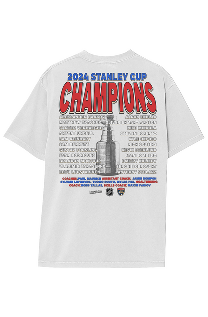 FLORIDA PANTHERS CHAMPIONS TEE (Double Sided)