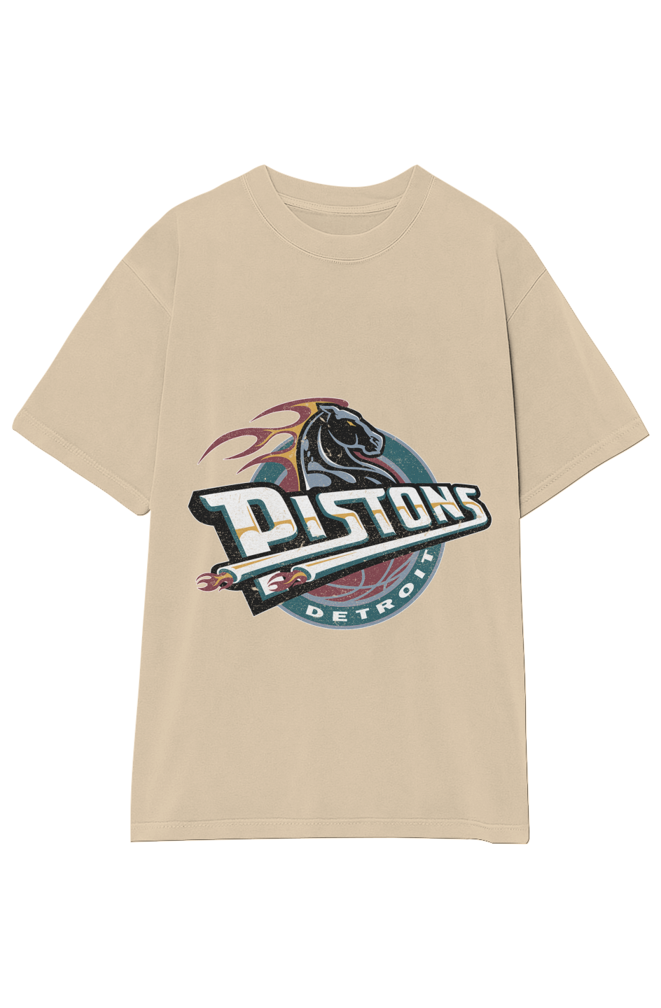 DETROIT PISTONS VINTAGE TEE