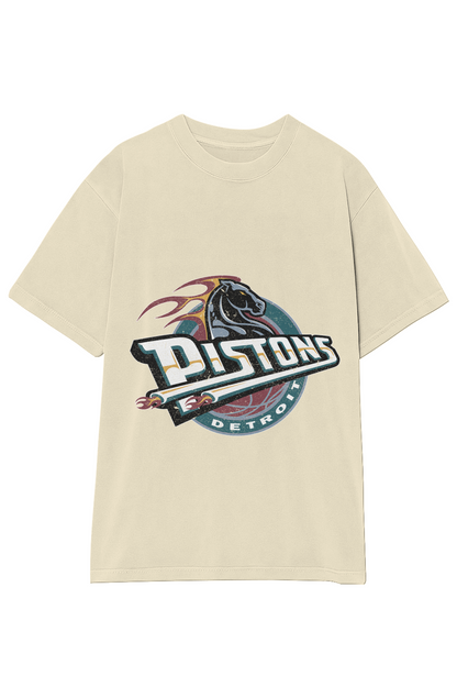 DETROIT PISTONS VINTAGE TEE