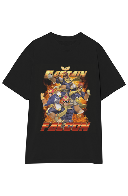 SUPER SMASH BROS CAPTAIN FALCON TEE