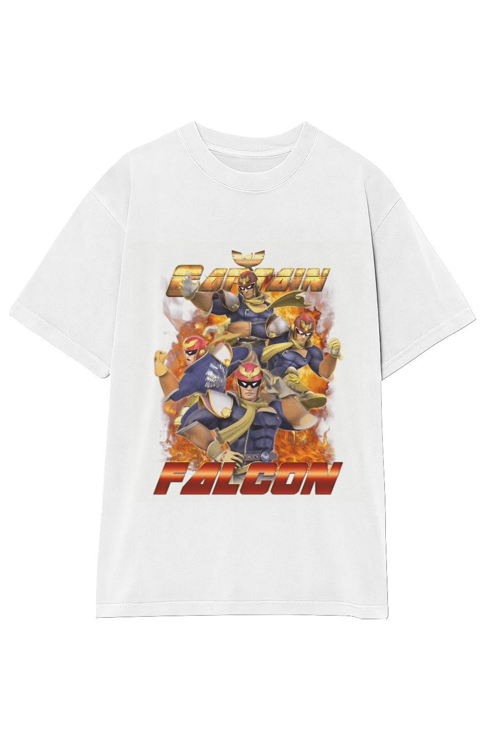 SUPER SMASH BROS CAPTAIN FALCON TEE