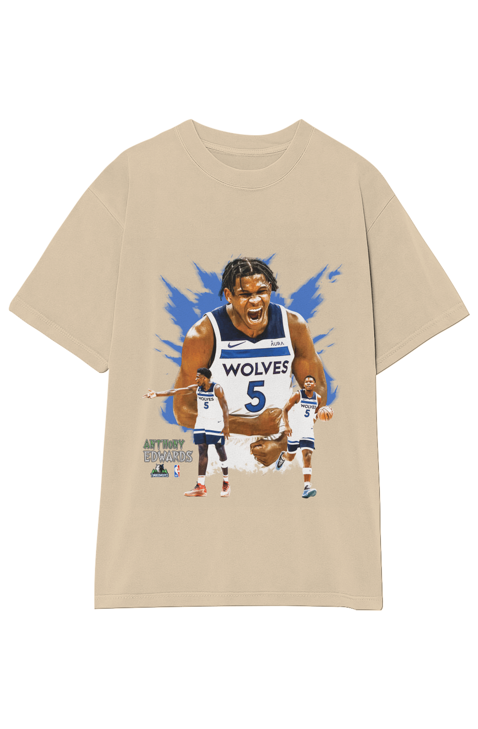 ANTHONY EDWARDS TEE (Double Sided)