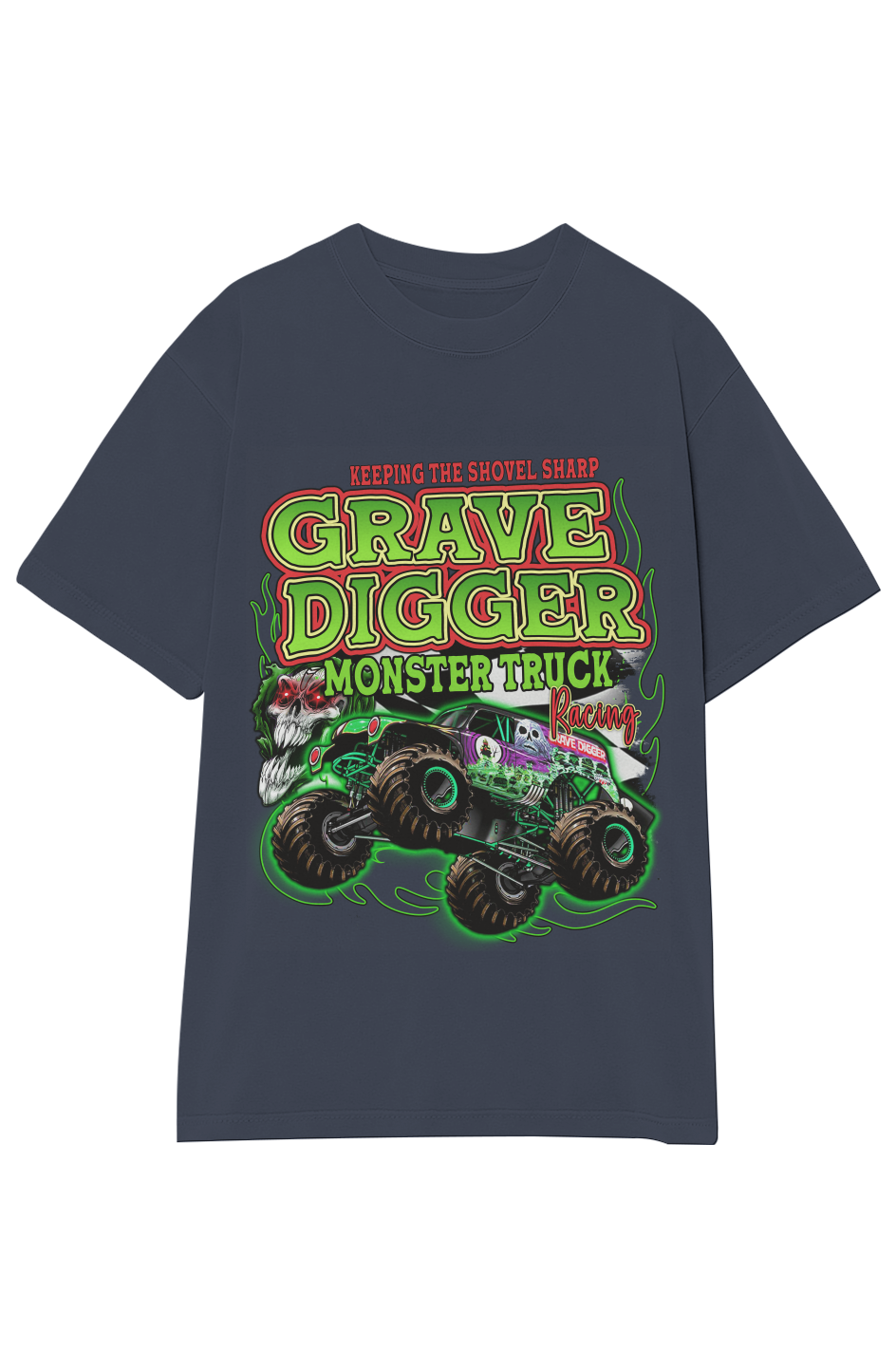 GRAVE DIGGER MONSTER JAM VINTAGE TEE