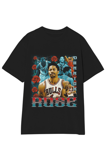 DERRICK ROSE BULLS TEE