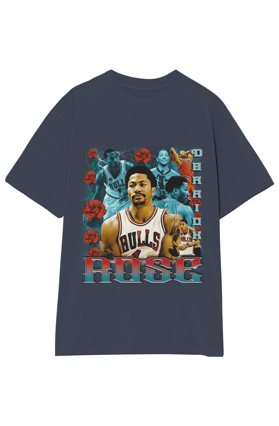 DERRICK ROSE BULLS TEE