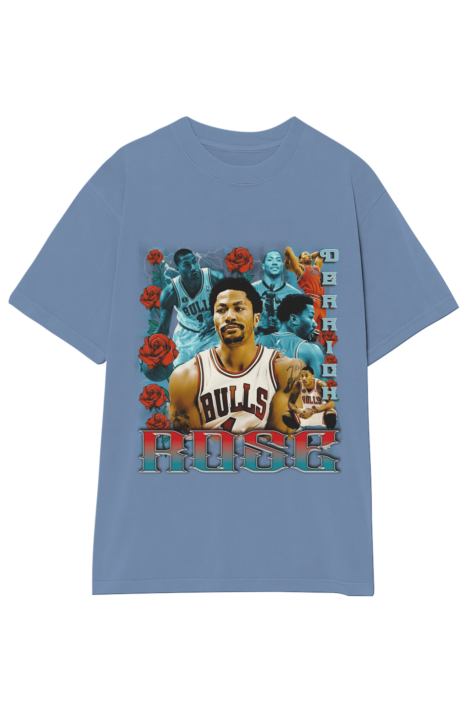 DERRICK ROSE BULLS TEE