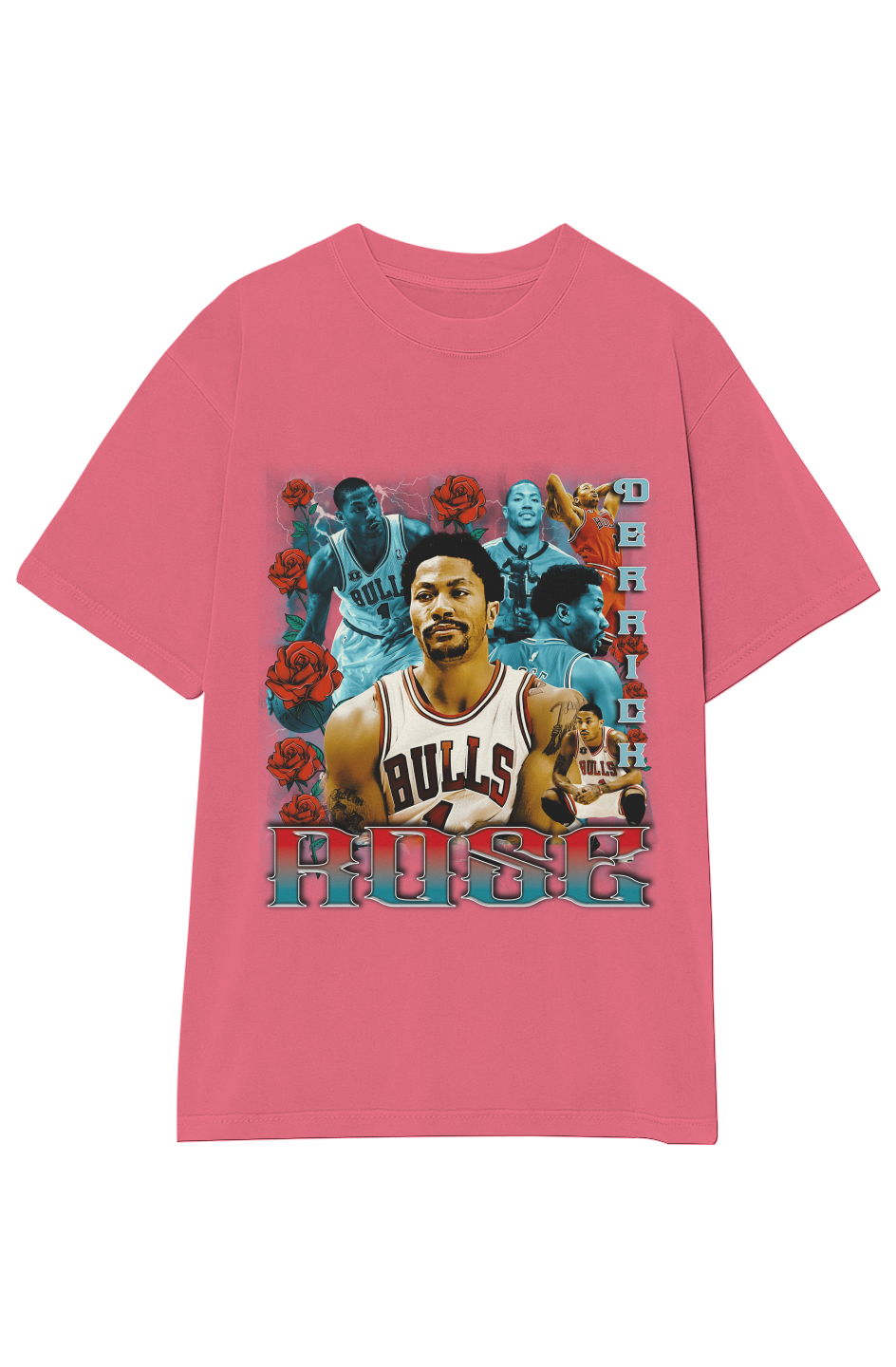 DERRICK ROSE BULLS TEE