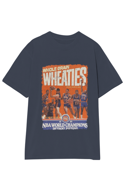 WHEATIES DETROIT PISTONS 1989 VINTAGE TEE