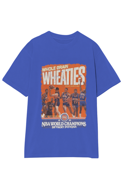 WHEATIES DETROIT PISTONS 1989 VINTAGE TEE
