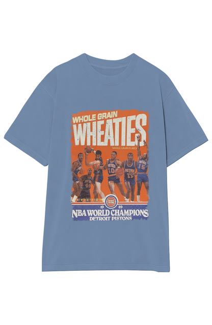 WHEATIES DETROIT PISTONS 1989 VINTAGE TEE