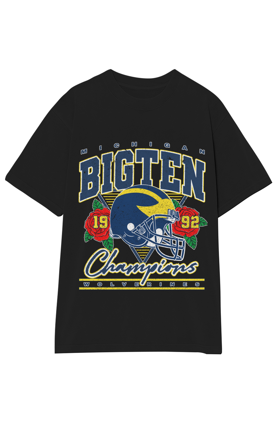 WOLVERINES VINTAGE 1992 BIG TEN CHAMPIONS TEE