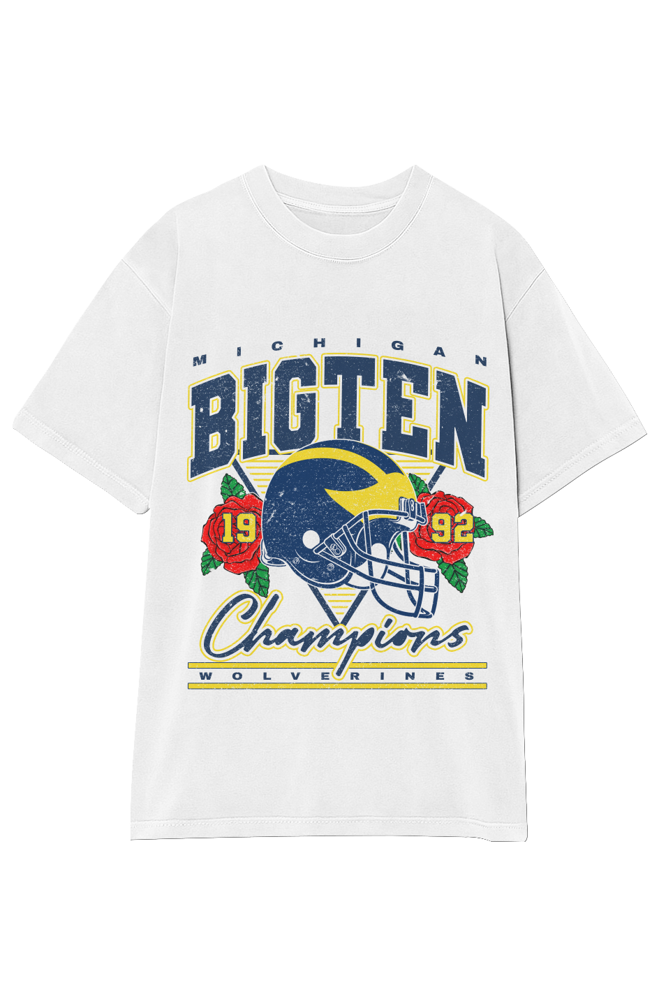 WOLVERINES VINTAGE 1992 BIG TEN CHAMPIONS TEE