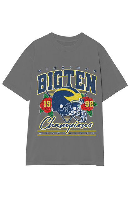 WOLVERINES VINTAGE 1992 BIG TEN CHAMPIONS TEE
