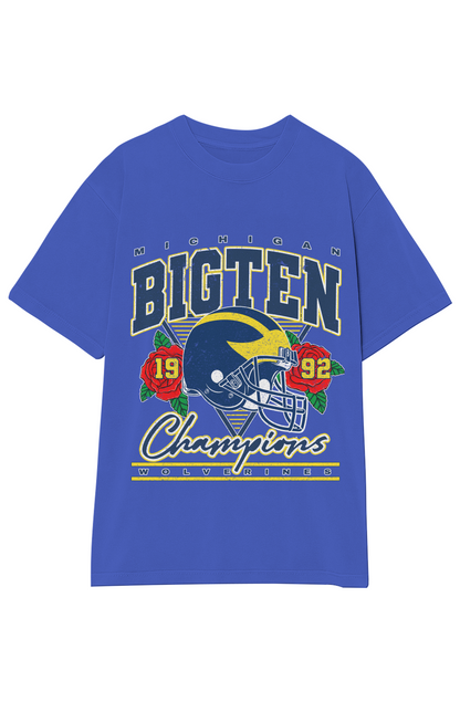 WOLVERINES VINTAGE 1992 BIG TEN CHAMPIONS TEE