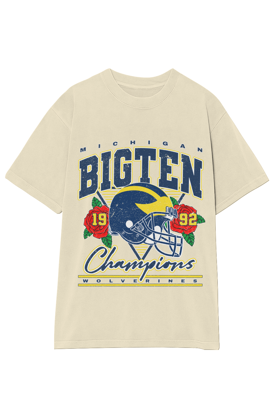 WOLVERINES VINTAGE 1992 BIG TEN CHAMPIONS TEE
